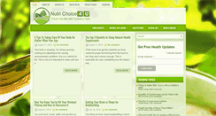 Desktop Screenshot of nutrichoice4u.com